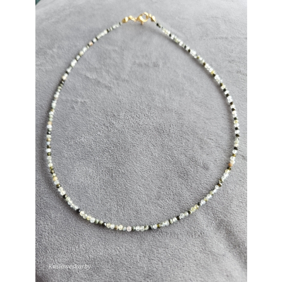 Naszyjnik z kamieni agatu